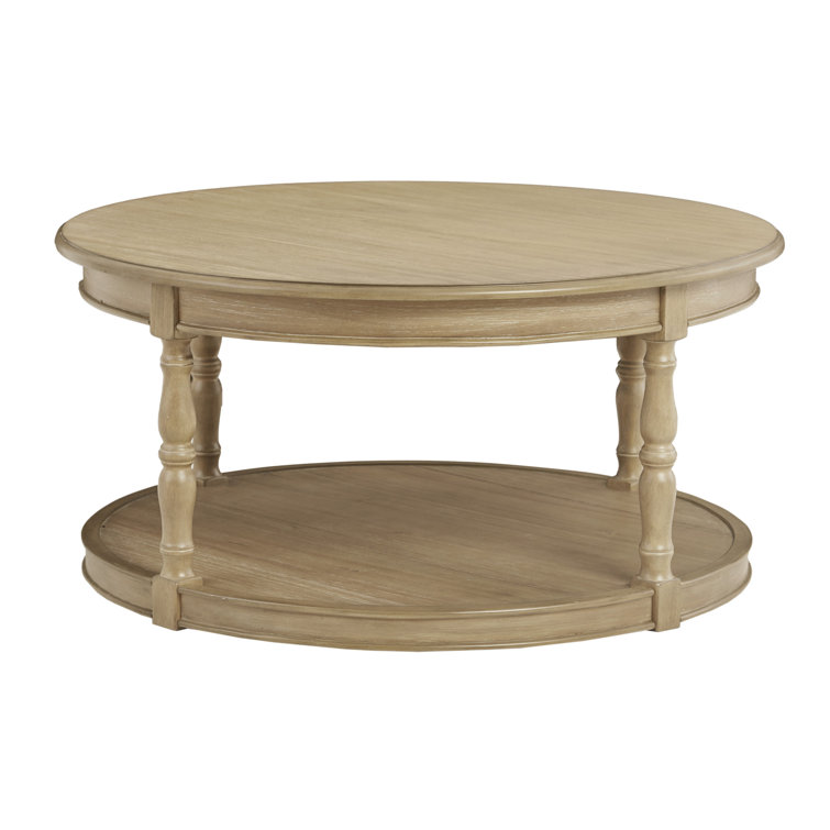 Martha Stewart Belden Caster Round Coffee Table & Reviews Wayfair